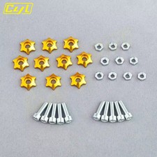 10PCS M6 JDM Fender Washer & Bolt Kit Universal Aluminum Dress Up Set