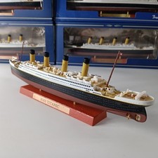 Modellino nave da crociera scala 1:1250 pressofuso in lega RMS TITANIC collezione Steamboat
