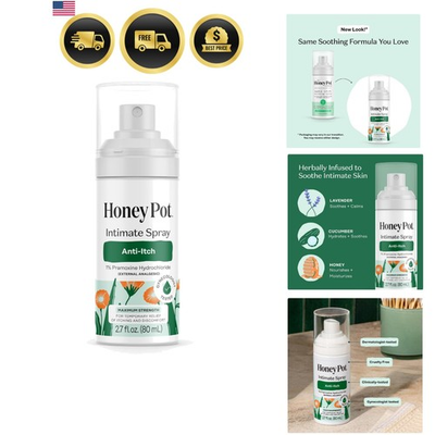 #ad Feminine Anti Itch Spray At Home or On the Go Medicated to Relieve Itch and... $26.79