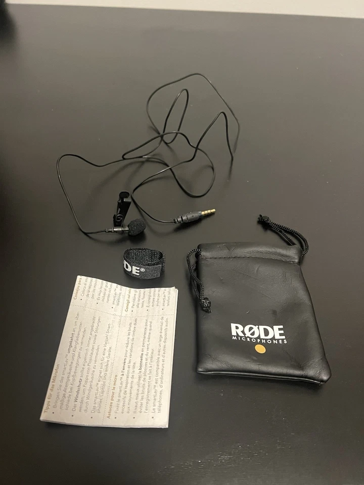 Rode Microphone Ansteckmicrofon Mikrofon mit Kabel Aux Neu