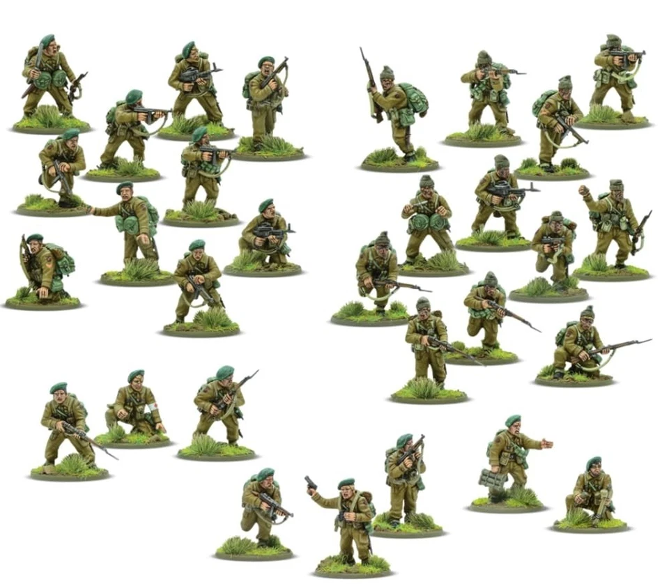 Warlord Games, British & Inter-Allied Commandos. Scale Miniatures Unknown Bindin - Image 2 of 4