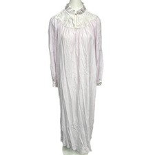 Vintage Donna Richard For Gilligan  O'Malley M Nightgown Full Length Purple