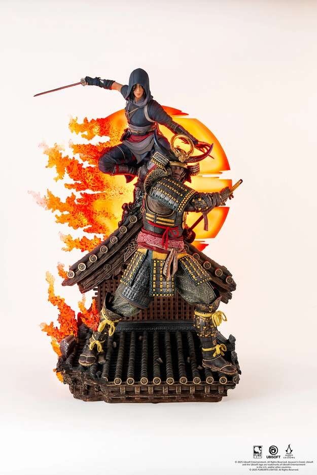 PREORDER JANUARY 2026 ASSASSIN'S CREED SHADOWS STATUE NAOE & YASUKE 1/4 PUREARTS