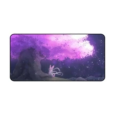 Sylveon Starry Night Gaming Desk Mat Mouse Pad