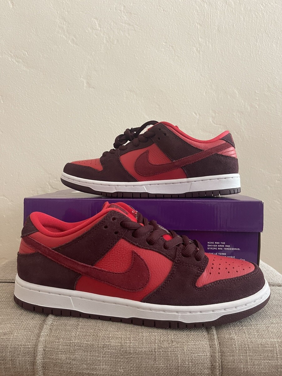 Nike SB Dunk Low Cherry Size 8.5 MEN - DM0807-600 Brand New  display picture 1