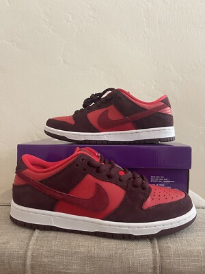 Nike SB Dunk Low Cherry Size 8.5 MEN - DM0807-600 Brand New Deadstock Authentic