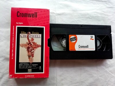 Cromwell Kassette Tape VHS Ken Hughes Richard Harris Alec Guinnes Pal Spanisch