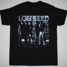 LOU REED NEW YORK Heavy Cotton Black All Size Unisex Shirt CS112