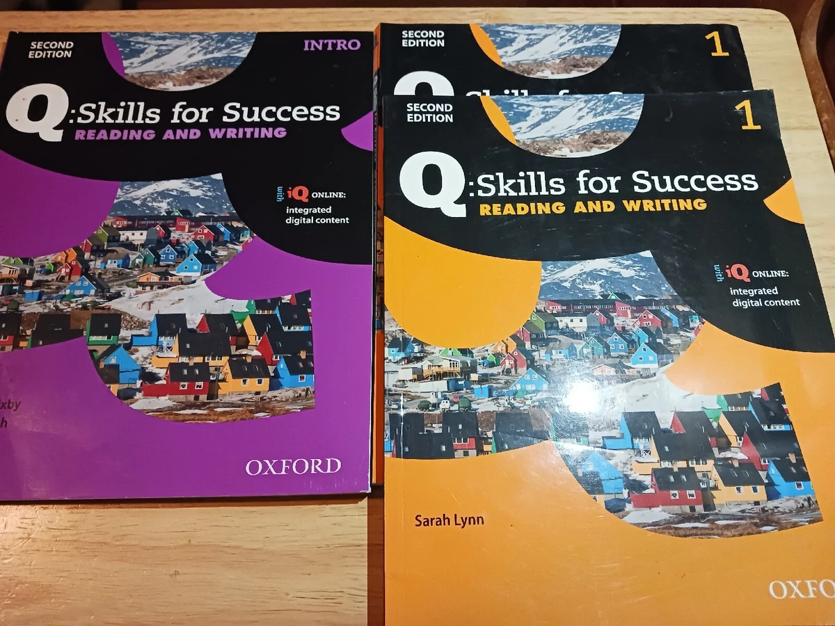 Q Skills for Success Reading and Writing. 1 x2 & Intro Lot Of 3.