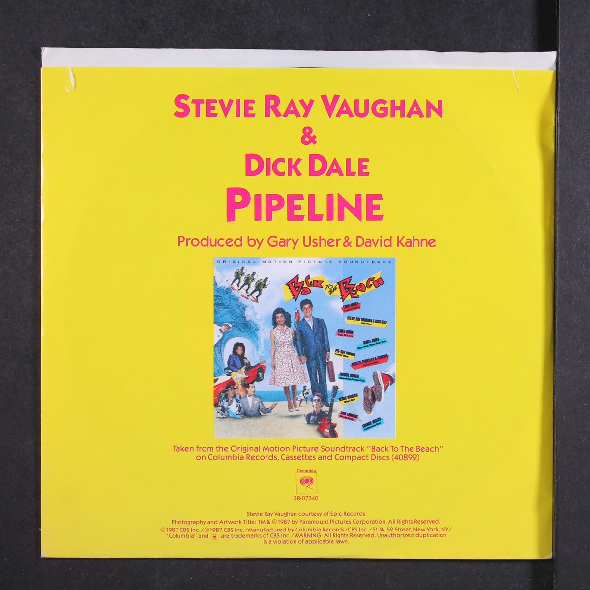 STEVIE RAY VAUGHAN & DICK DALE: pipeline / love struck baby