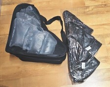 Lot Of 3 Ice Skate Bags Adjustable Shoulder Skating Roller Accessories Organizer