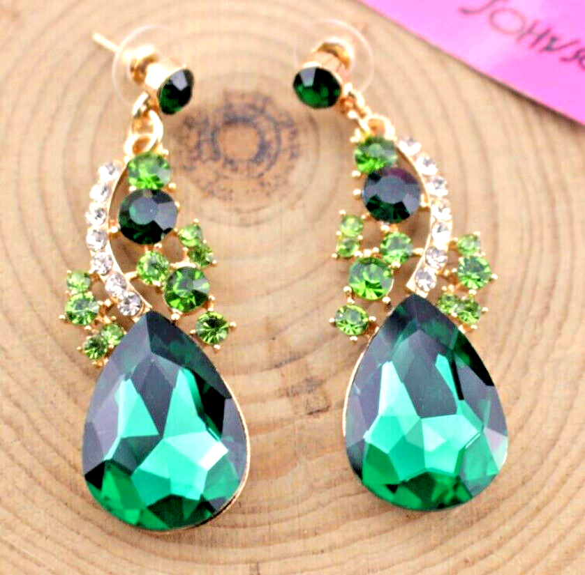 Collier Pendentif BETSEY JOHNSON - Vert - Sac à Main - Neuf Avec Étiquettes
