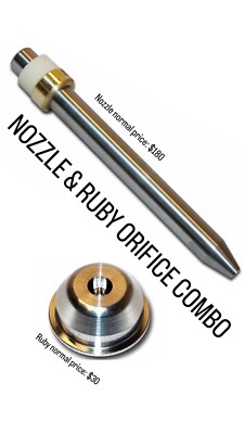Flow Type Mixing Tube Waterjet Abrasive Cutting Nozzle AND PASER ACL ORIFICE