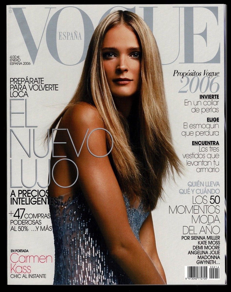 VOGUE SPAIN magazine 1/2006 CARMEN KASS KEIRA KNIGHTLEY BRUCE
