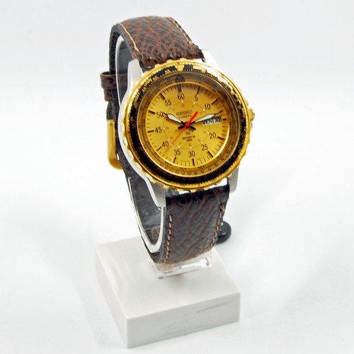 seiko vintage orologio uomo quartz orologio da polso uomo acciaio pelle  5y23 | eBay