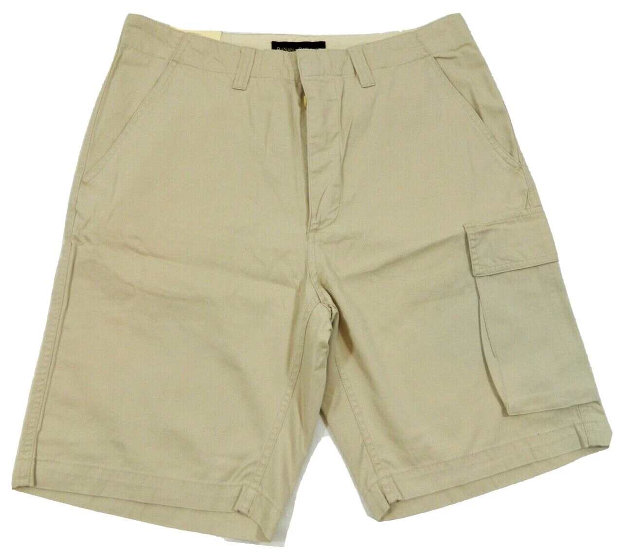 Pantalones Cortos Cargo Banana Republic sólido para hombres