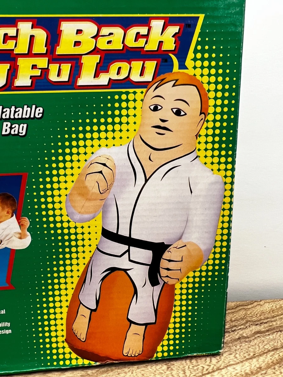 Vintage 1994 Toys R Us Punch Back Kung FU Lou Inflatable sports bop bag New  | eBay