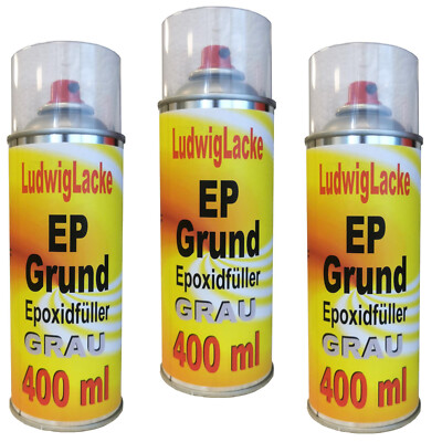 Epoxidfüller 3 x 400ml Spradosen Filler Epoxifüller EP Füller Rostschutz Grau