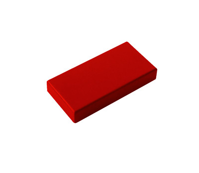 Lego 100 Stück rote Fliese 1x2 (3069b) Neu Kacheln Fliesen in rot City Basics