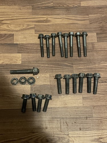 Ford Boss 429 Mustang 1969-1970 Intake bolts & nuts Valve Cover Bolts Oem