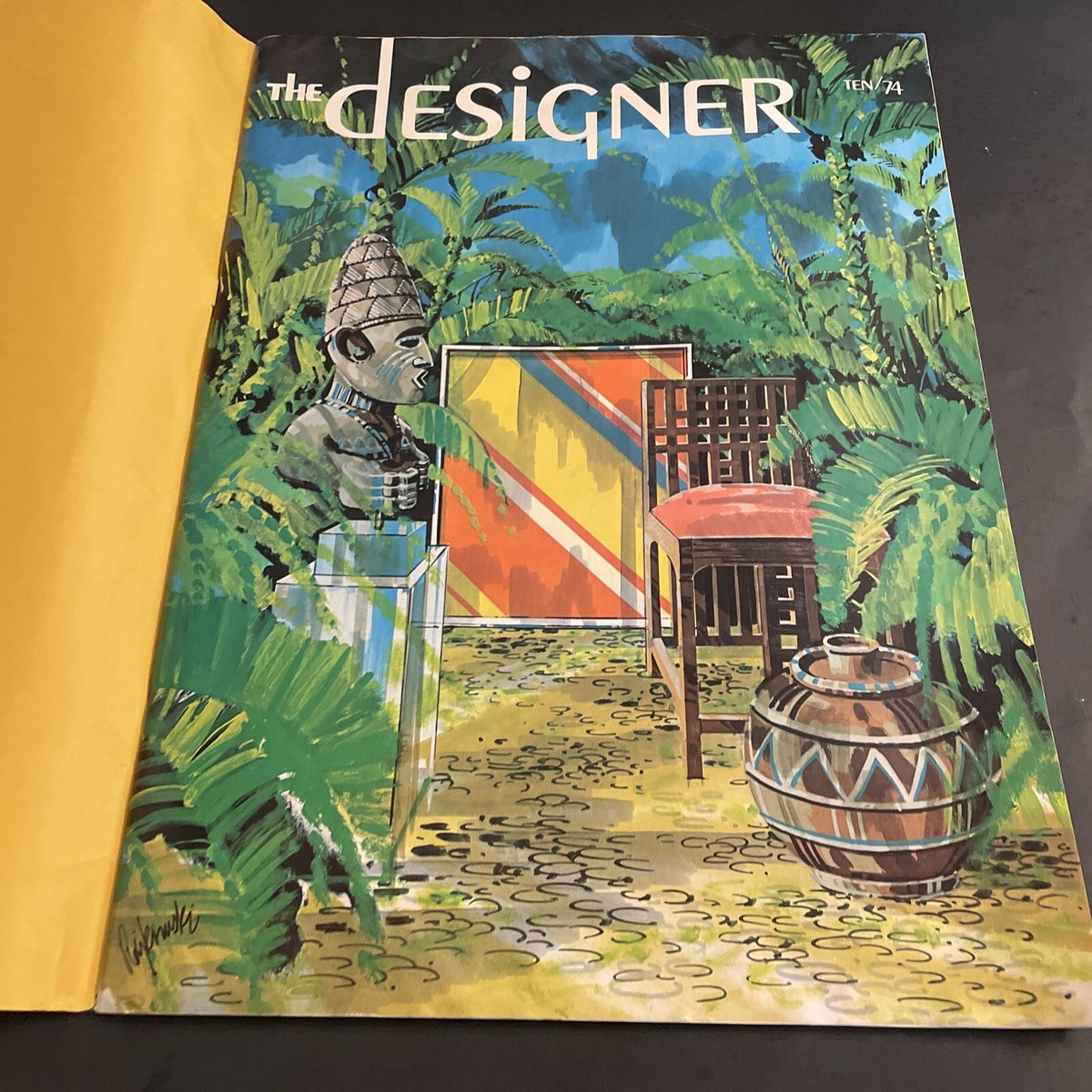 Vintage Magazine: The Designer - October 1974 / SS | eBay