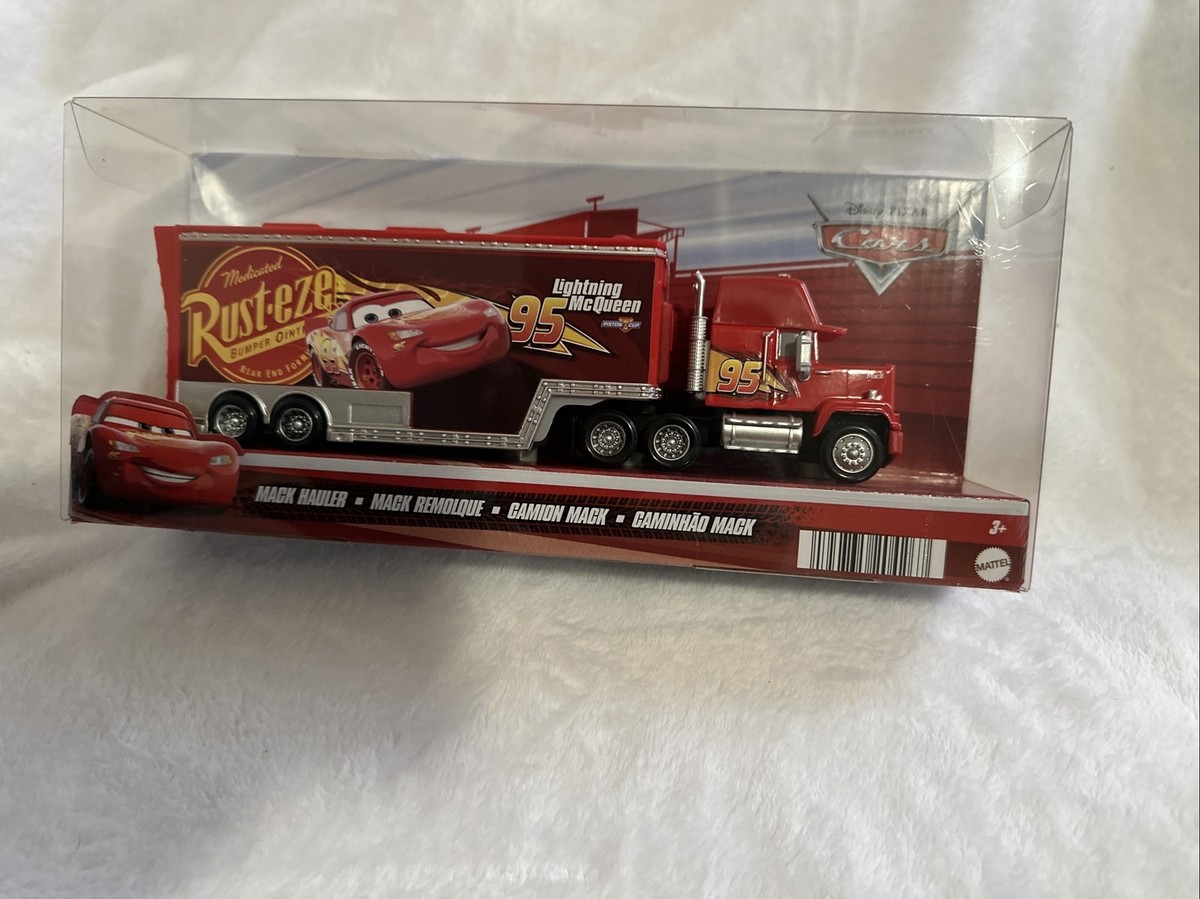 Disney Pixar The World of Cars MACK HAULER Rust•eze Lighting