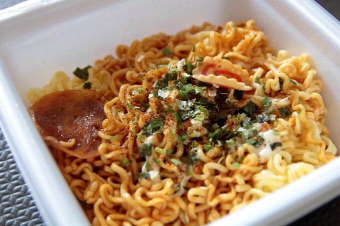 Japanese Soba Noodle Ramen Mazesoba Mixed Soy Sauce Oil Instant