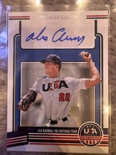 2023 Panini USA Baseball Stars & Stripes #43 Alexander Clemmey (RC) Auto 
