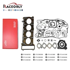 RACEORLY Engine Rebuild Gasket Kit For Mercedes-Benz W203 W204 W211 M271 1.8