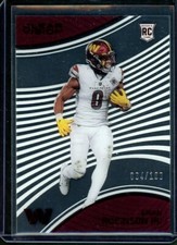 BRIAN ROBINSON JR. 2022 Panini Chronicles Clear Vision Red RC #14 (#64/199)