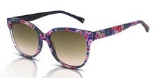 Image of Joules Women's Sunglasses Ivy JS7099 657 Shiny Milky Navy/Brown
