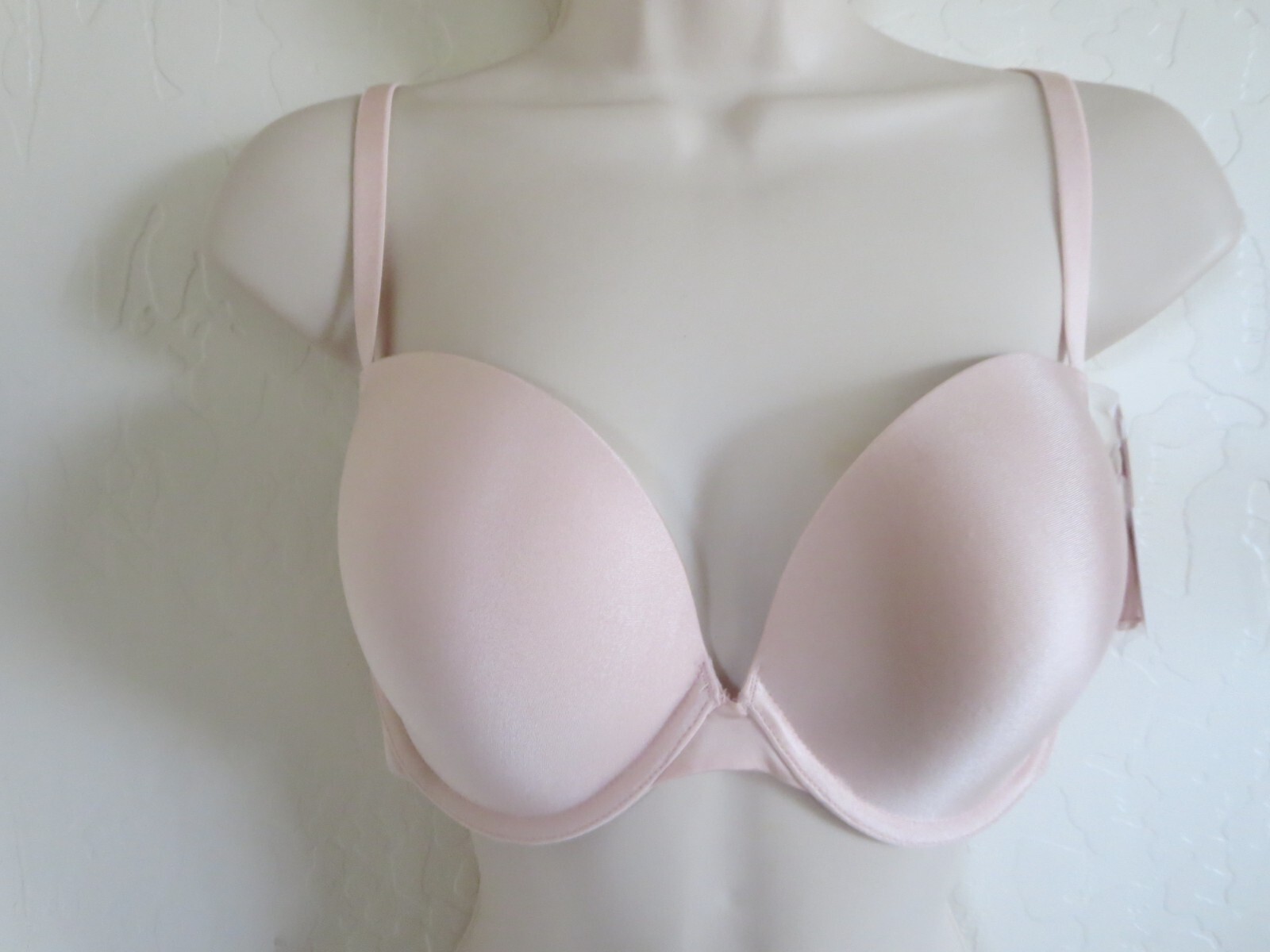 Le Mystere 32 Ddd/F #3324 Infinite U/W Convertible T-Shirt Bra, Natural, Nwt $65