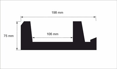 6 Mètres Profilé LED OL-45 Weiß Pour éclairage Indirect – Plafond Et Mur, XPS Blanc