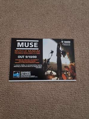 TNEWM106 WERBUNG 5X8 MUSE: ''MUSKELMUSEUM'' SINGLE