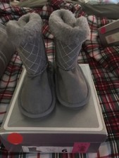 Koala Toddler Girl Size 6 Grey Winter Boots