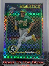 2024 Topps Chrome #282 Zack Gelof X-Fractor Card