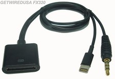 30-Pin iPod Dock Connector to 8-Pin 3.5mm Lighting Sync Adapter iPhone 6 Plus 6s