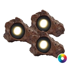 Anjon Manufacturing (3) 3 Watt Color Changing Rock Light (MPN 3X3WRLCCKIT)