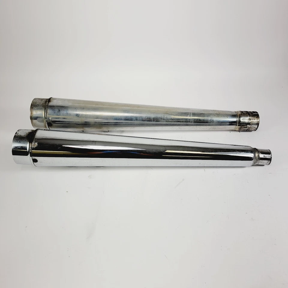 DNA Harley-Davidson 17-23 Touring Cromo 4" Megáfono Silenciadores Escape Foto 3 de 4