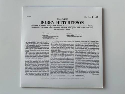 BOBBY HUTCHERSON - DIALOGUE - LP VINYL - BLUE NOTE RECORDS - BLP-4198 - Picture 4 of 5