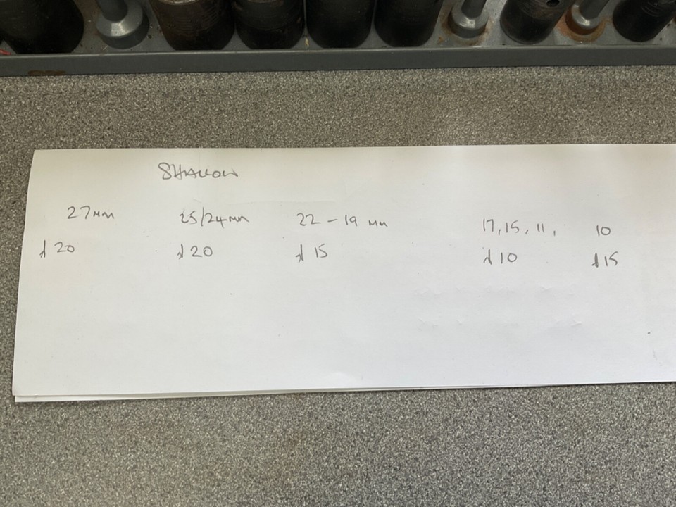 SNAP ON 1/2" DRIVE IMPACT SOCKETS eBay