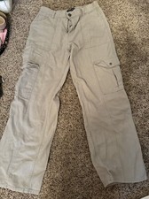 Aeropostale Utility Cargo Pants gray 