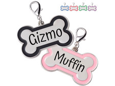 Dog Tag Dog Collar Tag Personalized Dog Tag Custom Dog Name Tag Bone Dog ID Tag