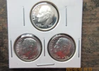 Lot of 3 BU Uncirculated Roosevelt 90% Silver Dimes 1958 61 & 1998s S Proof