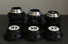 Arri PL Helios Standard SET 37 58 85 SOVIET LENSES Cine mod PL mount Mir Jupiter