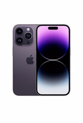 Apple iPhone 14 Pro A2890 - 128GB - Dunkellila (Ohne Simlock) (Dual-SIM) 97%AKKU