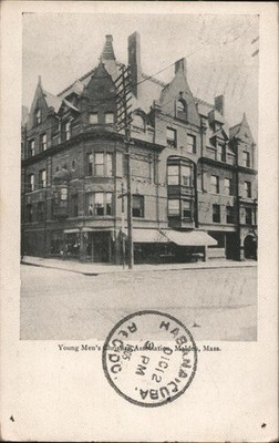 Malden, Massachusetts MA Young Men's Christian Association 1905 Boston Vintage