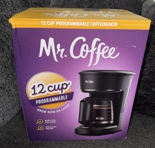 Mr. Coffee Programmable Coffee Maker, 12-Cup ...