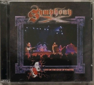 Symphony X - Live On the Edge Of Forever Live 2 Disc CD Set 2001 Century Media