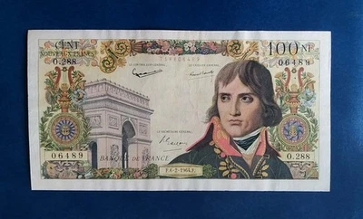 Superbe billet de 100 NF Nouveaux Francs BONAPARTE de 1964 qualité SUP+ - Photo 1/2